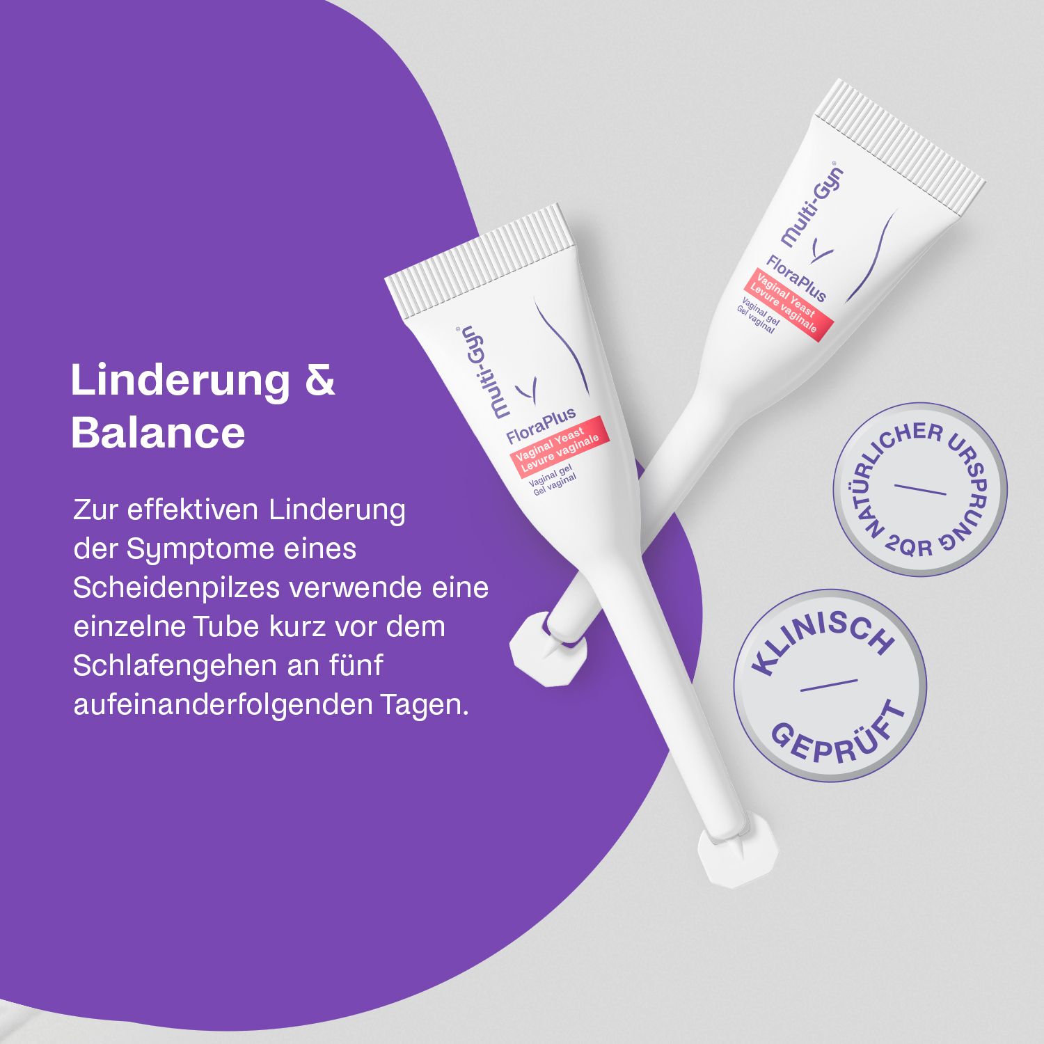 Multi-Gyn FloraPlus – schnelle Wirkung bei Scheidenpilzsymptomen