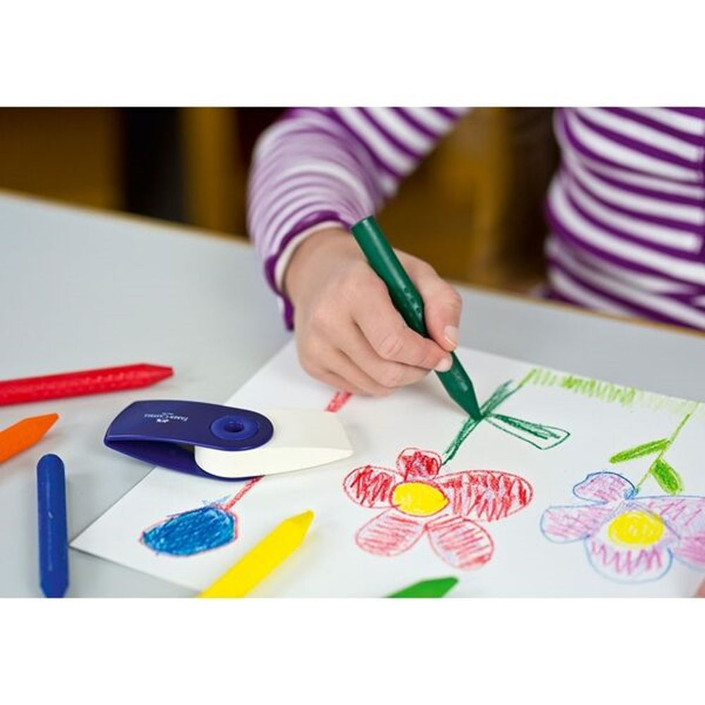 Køb Faber Castell Kridt 6 Farver