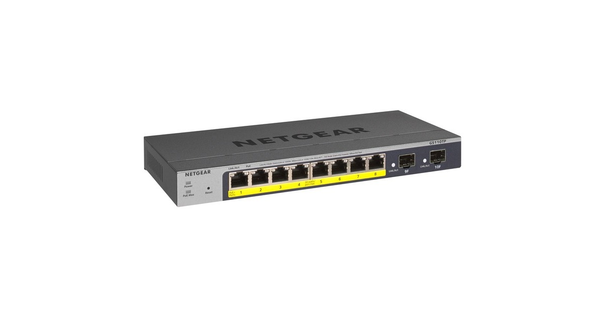 NetgearGS110TP v3 switch