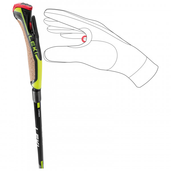 Leki - Speed Pacer Vario - Bâtons de marche nordique