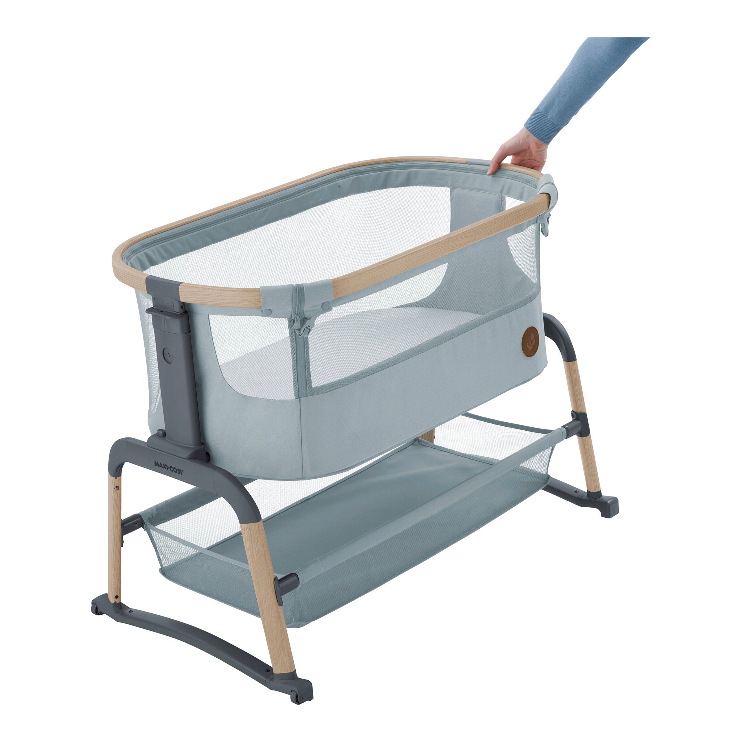 Maxi-Cosi Beistellbett Iora Beyond Grey Eco