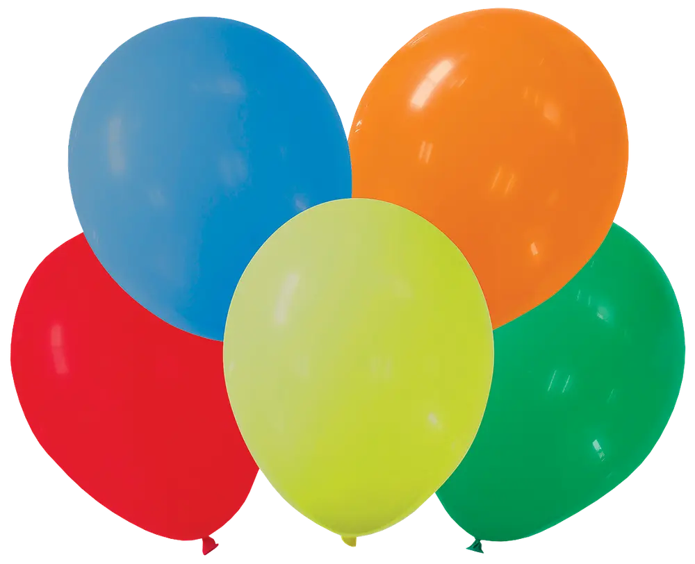 Ballon 30-pak - multifarvet