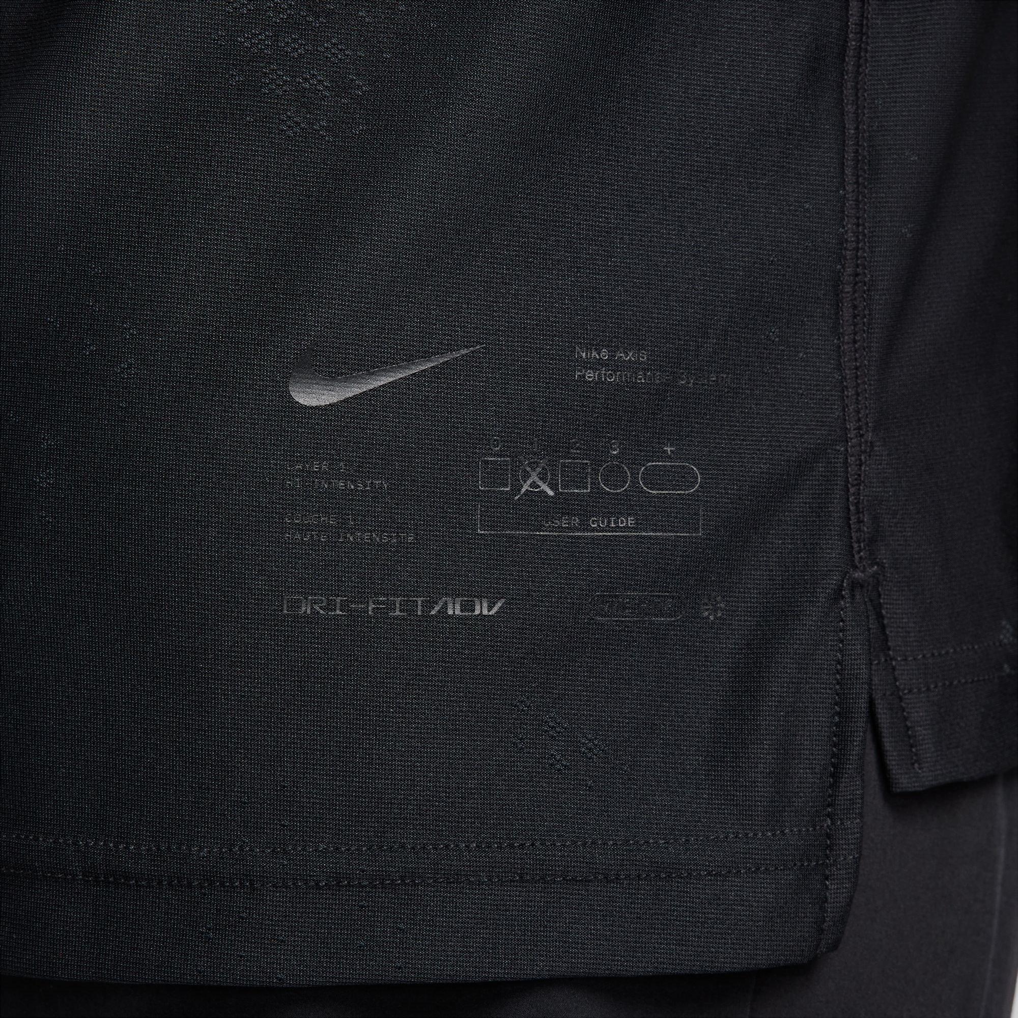Nike Axis Performance System Mens Dri FIT ADV Short Sleeve Versatile Top