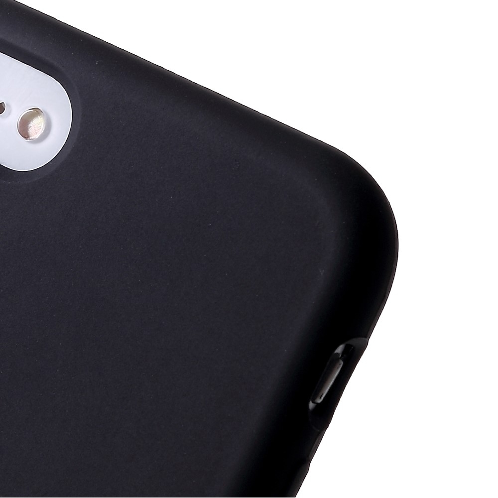 iPhone SE (2022/2020) / 8 / 7 Silikon Case Hülle - Schwarz