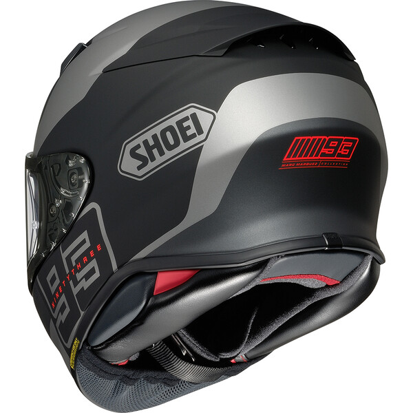 Shoei - Casque NXR2 MM93 Rush TC-5 / Gris Mat / Noir Mat