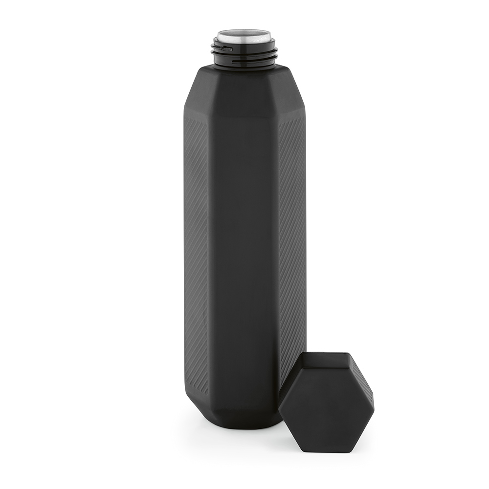 Rupt ABT006 - Bouteille / Gourde Hexagul en acier inoxydable recyclé 530 ml