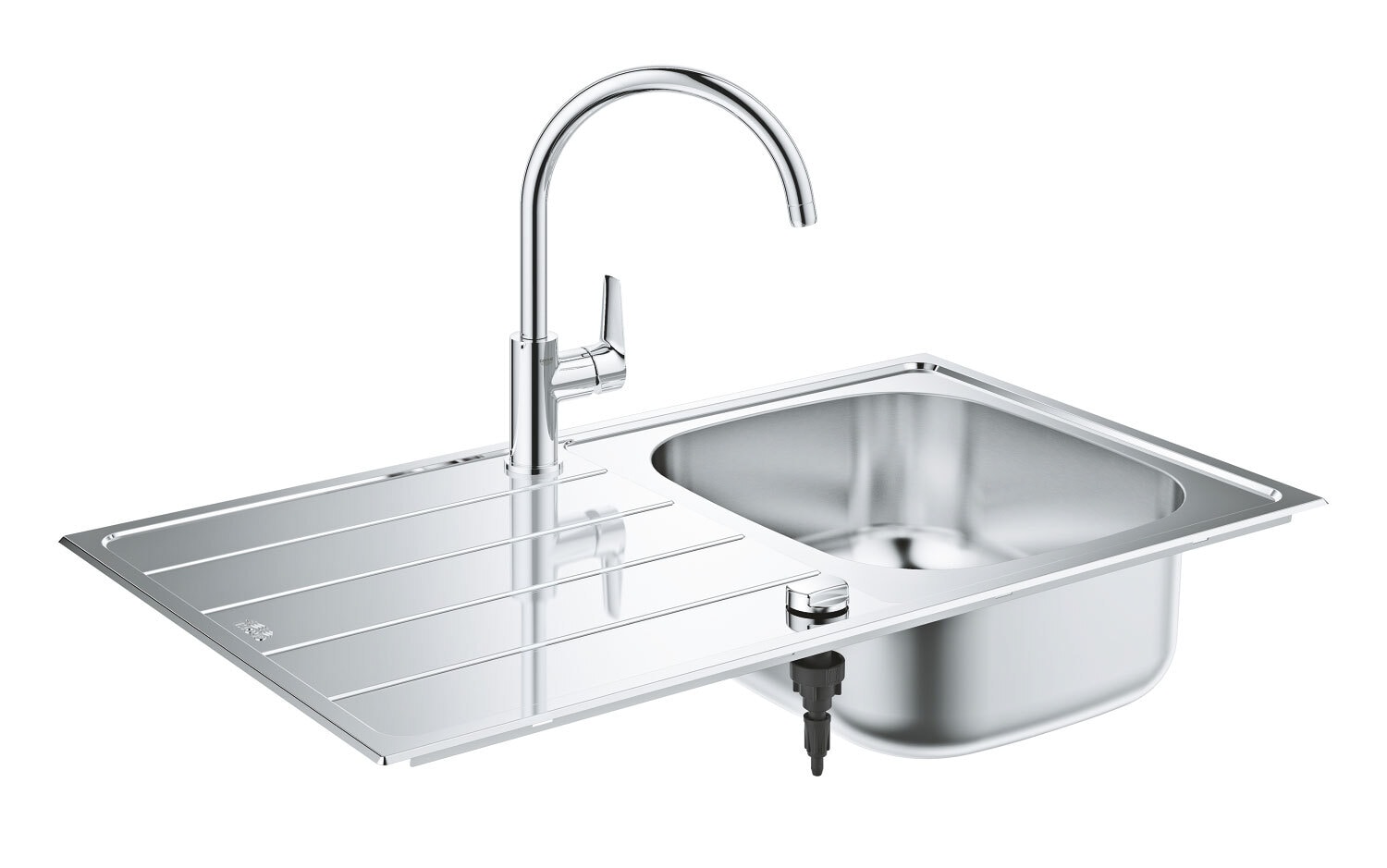 Spülenset Edelstahl GROHE FG31562SD1