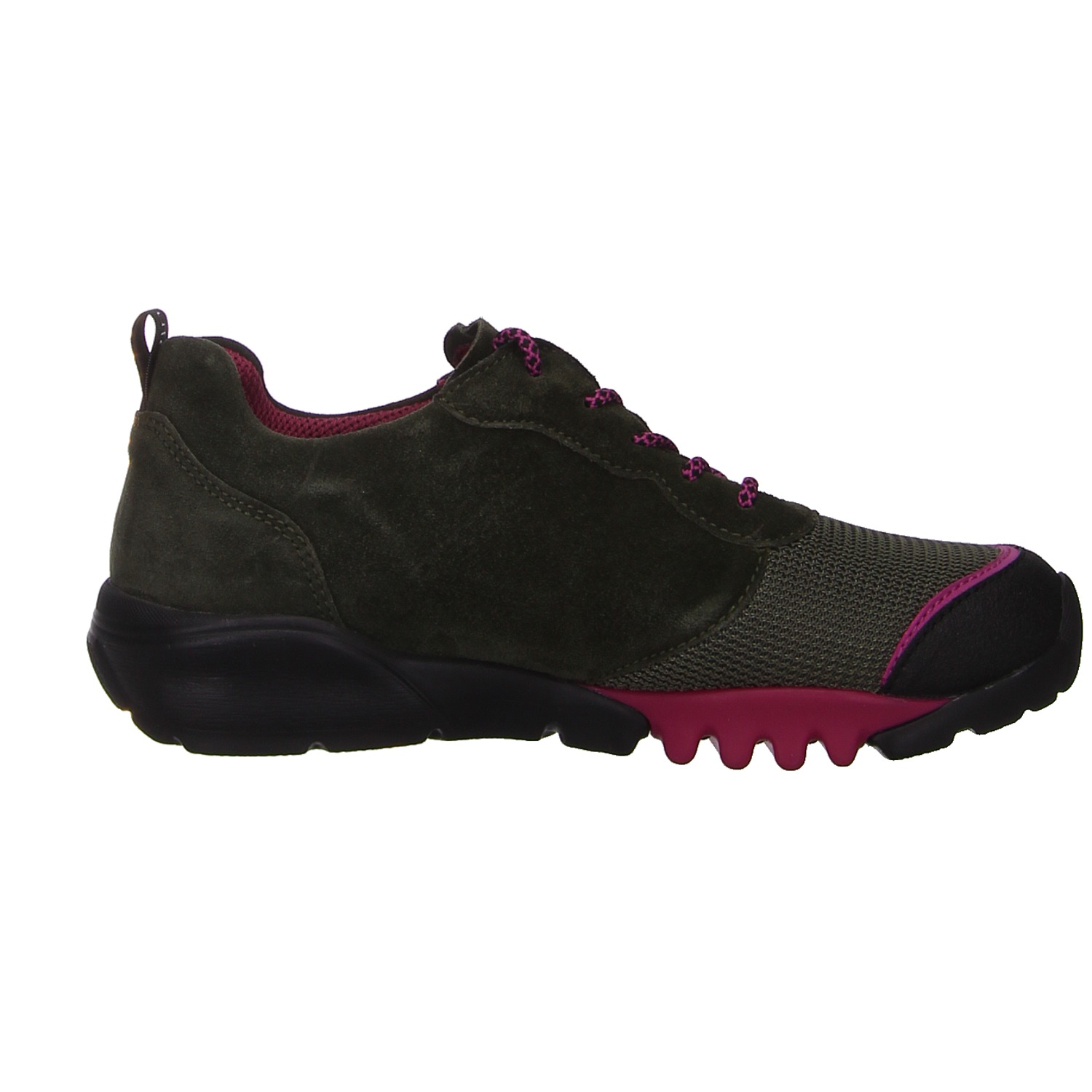 Waldläufer Schnürschuh oliv grün