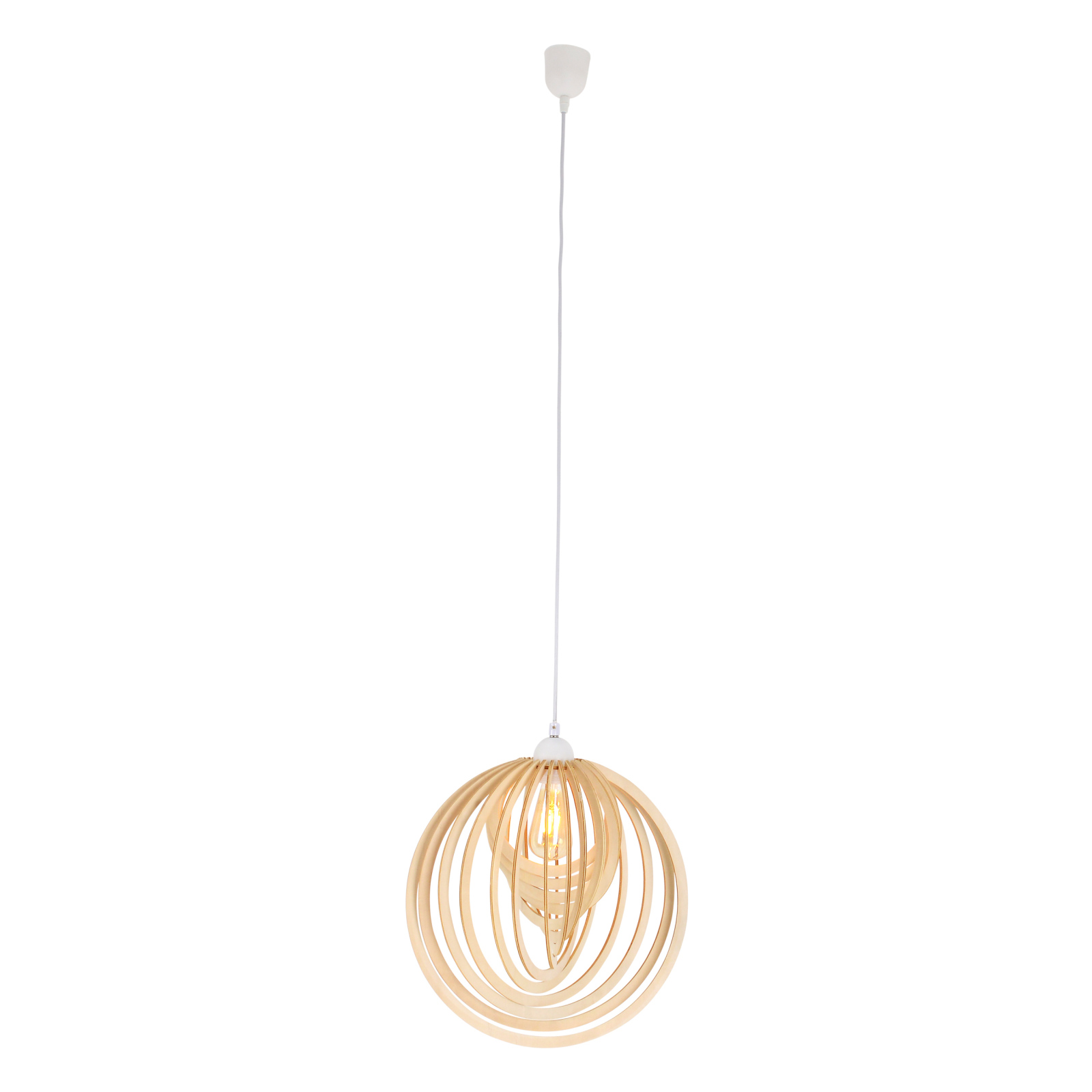 Pendelleuchte Armella - natur - 45 cm hoch