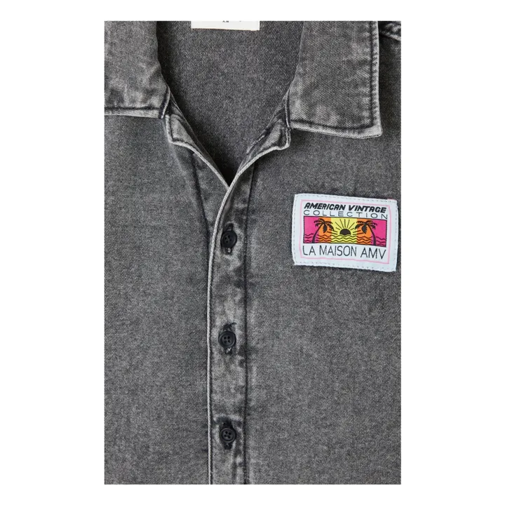 American Vintage Chemisette Denim Jazy | Gris