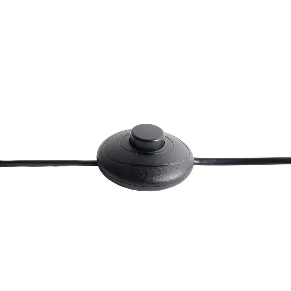 MAKETSI - Staande lamp - Wit - IJzer/Stof