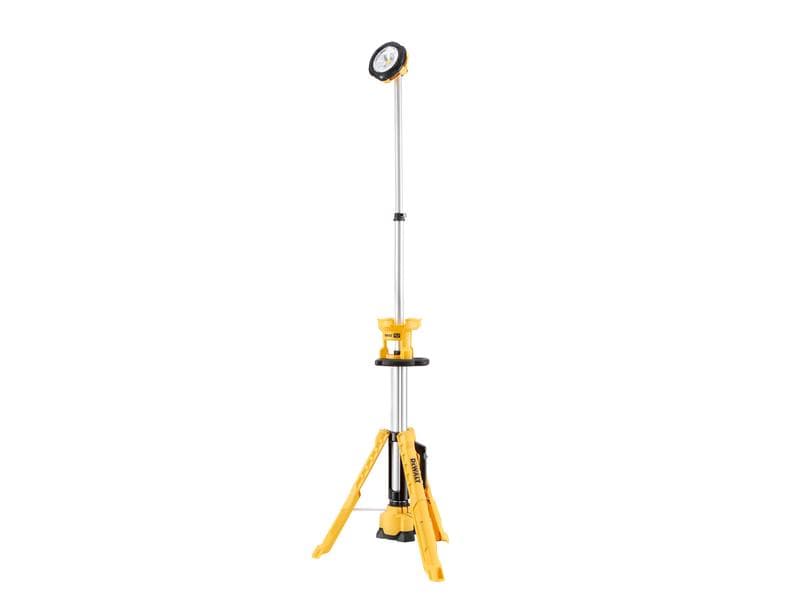 DEWALT Akku-LED-Baustellenstrahler DCL079 18 V, Solo 18 V Akku-LED-Leuchte aus der innovativen XR-Serie
