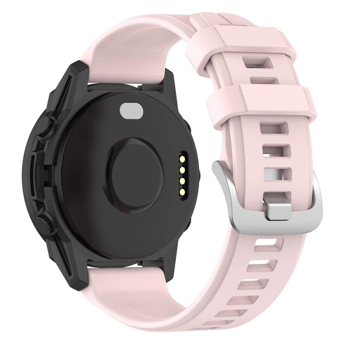 Silikonklokkerem for Garmin Descent G1 Garmin Fenix 7 Rosa