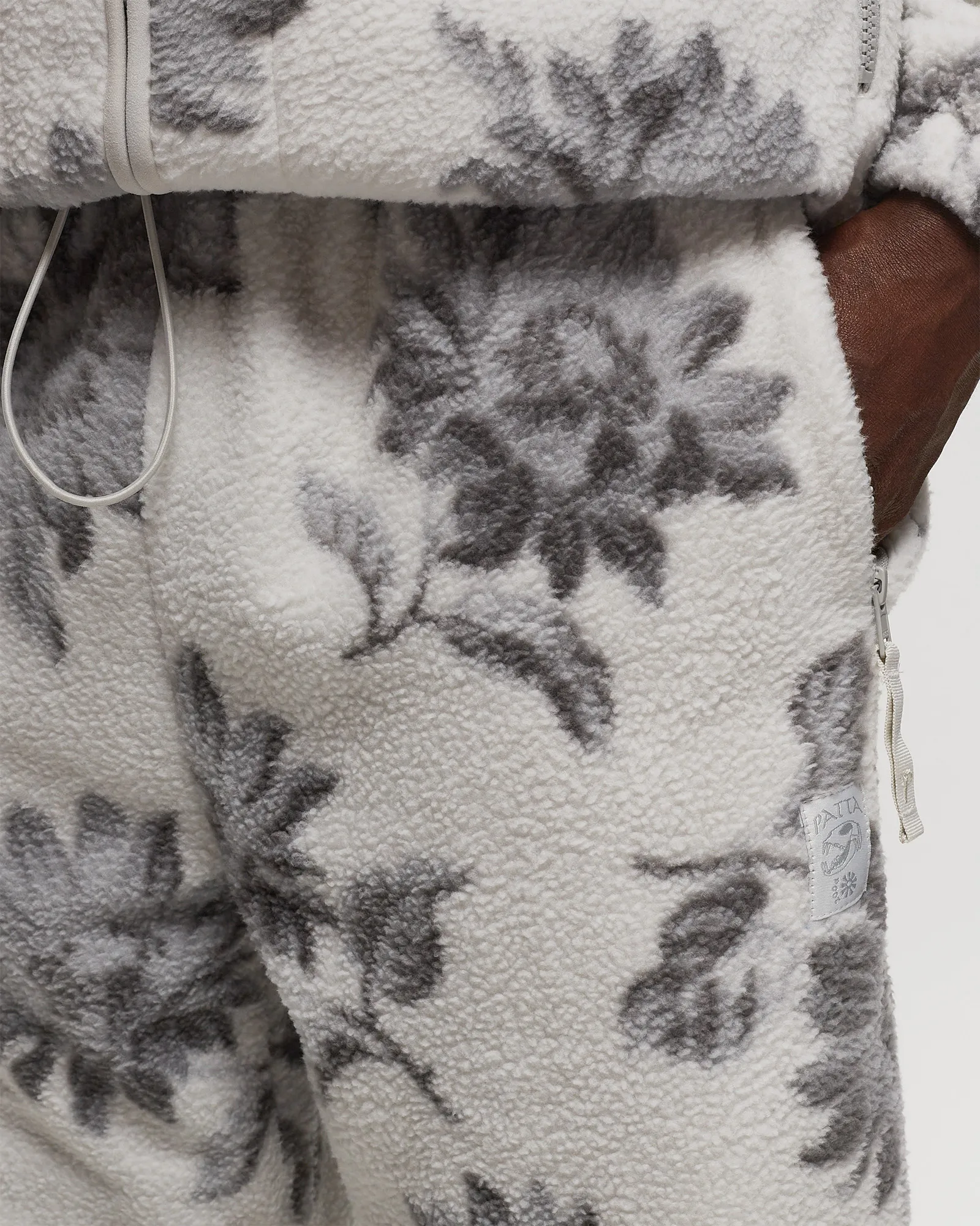 PATTA SUNFLOWER SHERPA FLEECE PANTS
