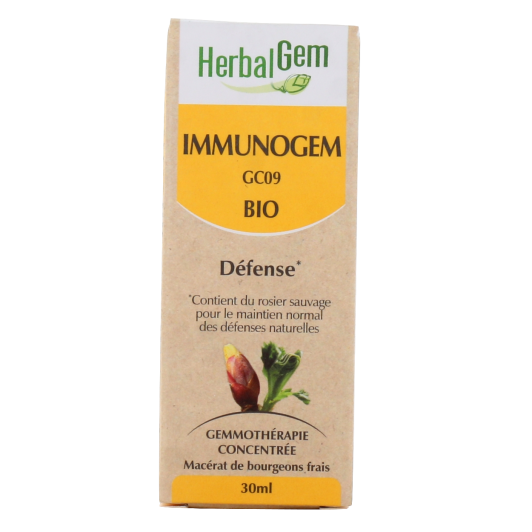 Herbalgem Immunogem : défenses naturelles - Gemmothérapie concentrée