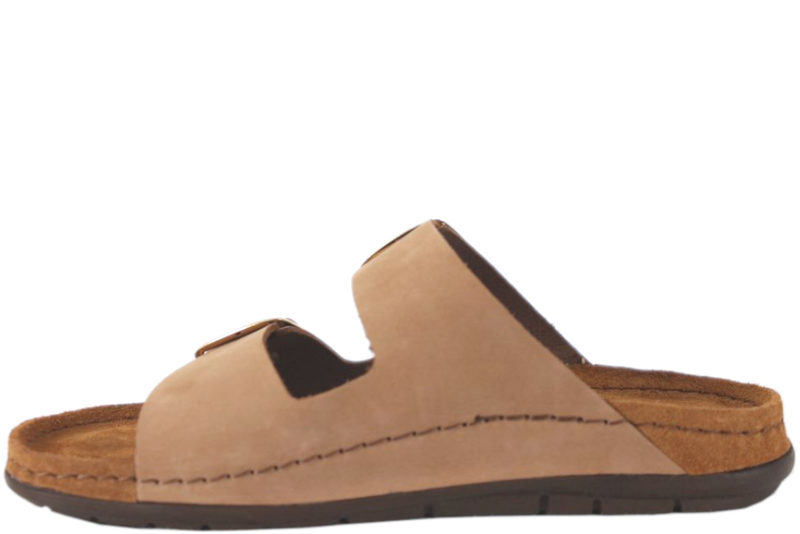 ROHDE VARM BEIGE SLENTERS I NUBUCK