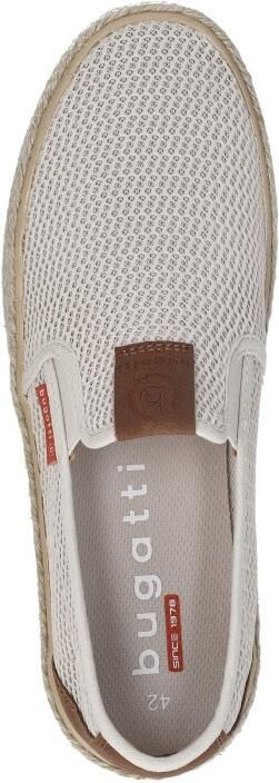 Bugatti Espadrilles crème sand chocoladebruin