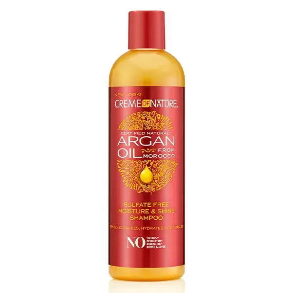 Creme of Nature, Argan, Shampoo Nutritivo, Limpeza Profunda, 354ml