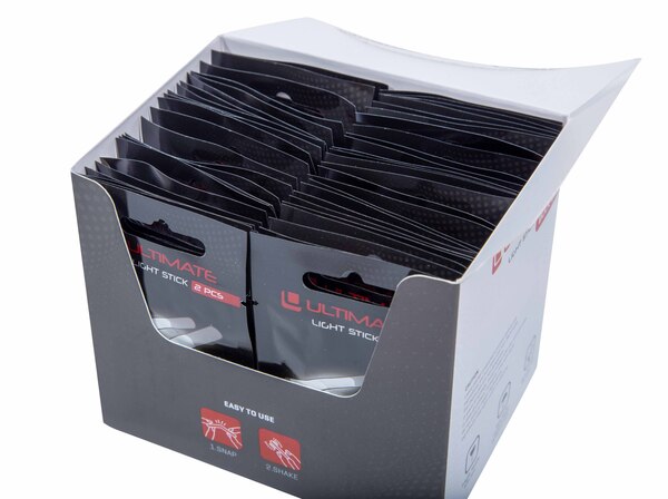 Bâtonnets lumineux Ultimate Light Stick Bulk Box (50 x 2pcs)
