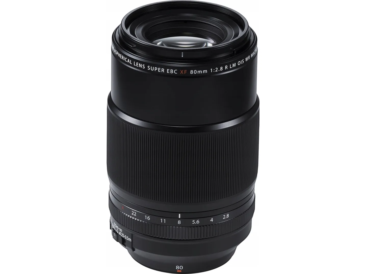 Fujifilm XF 80mm F2.8 R LM OIS WR Macro, MILC, 16/12, Makrolinse, 0,25 m, Fujifilm XF, 2,8 - 22