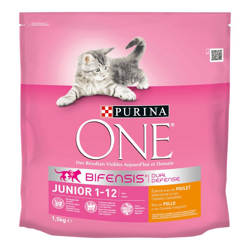 PURINA ONE Junior au poulet pour chaton à prix discount sur bitiba.fr