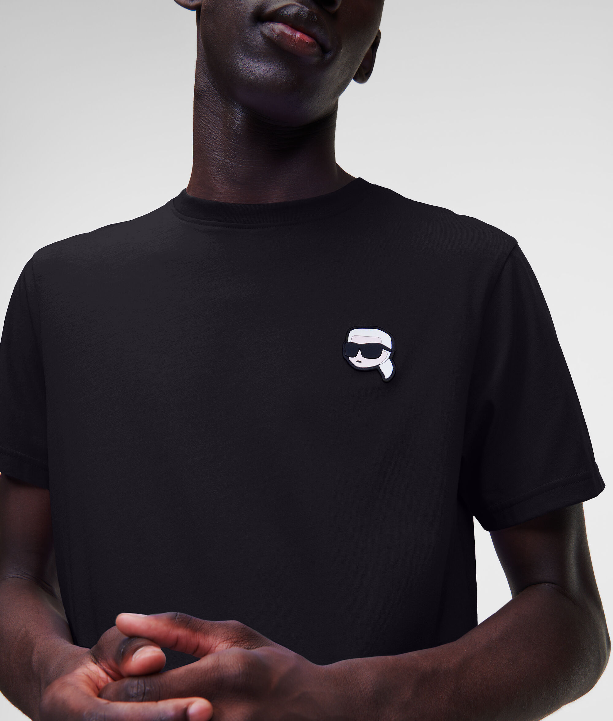 T-SHIRT KARL IKONIK AVEC EMPIÈCEMENT