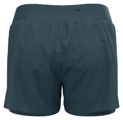 Short 2-en-1 Femme Odlo Zeroweight 3 Inch Gris