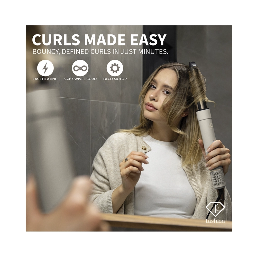 fashion 5 in 1 Professionelles Haarstyling-Gerät Cream Gold Collection