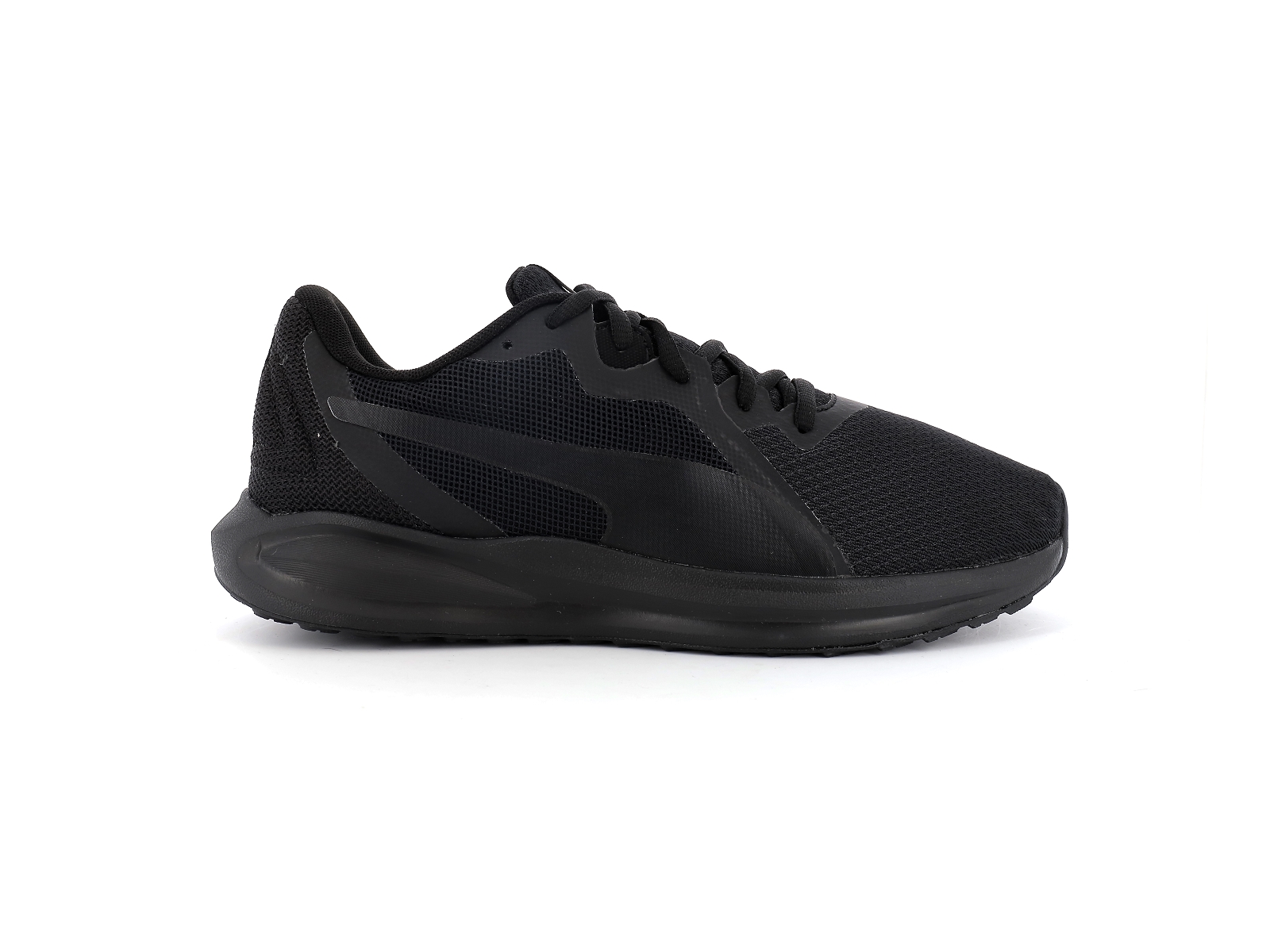 Puma-376289 Matières combinées Noir