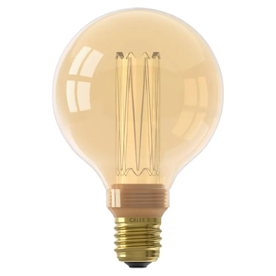 Calex LED globe - goudkleur - E27 - 3.5W - 120LM - dimbaar