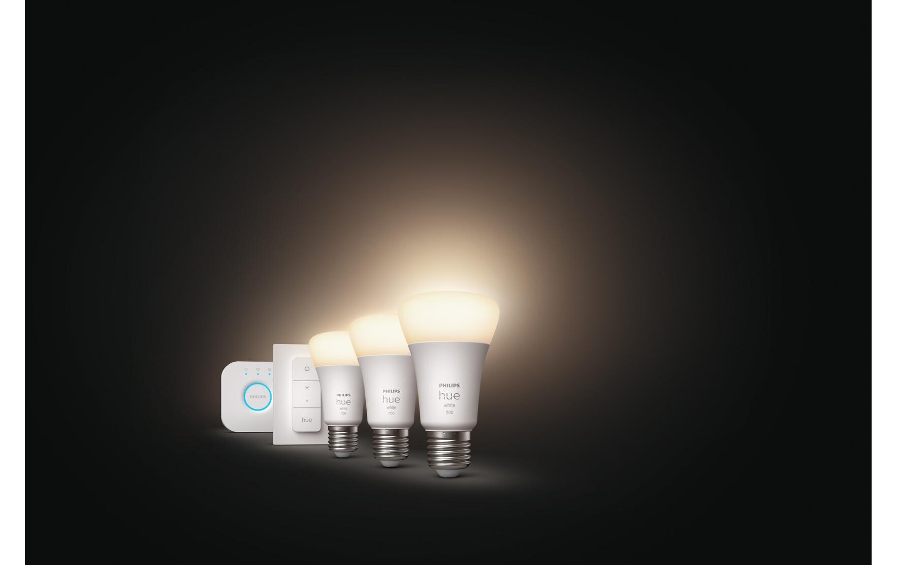 Starterset White E27 3er Starter Set + Dimmer 1055 lmStarterset