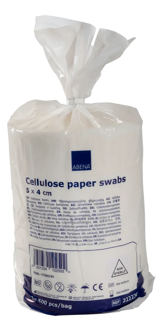 Abena Paper swabs 12 lags - 2 stk.