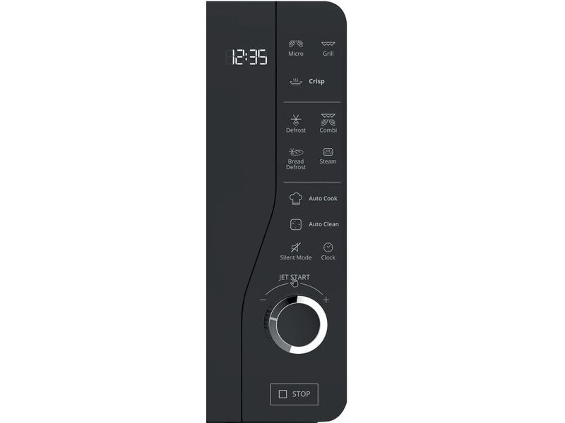 Bauknecht Mikrowelle MW 427 SL CH Schwarz/Silber Freistehende Mikrowelle