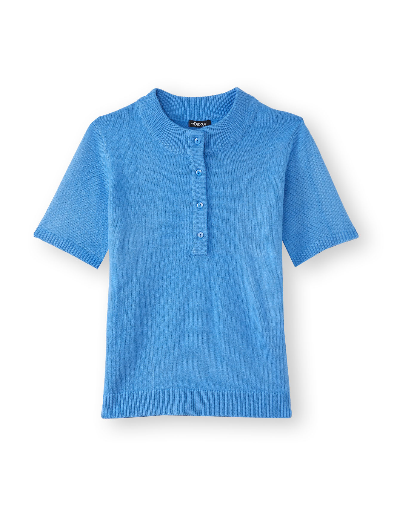 Pull manches courtes encolure tunisienne