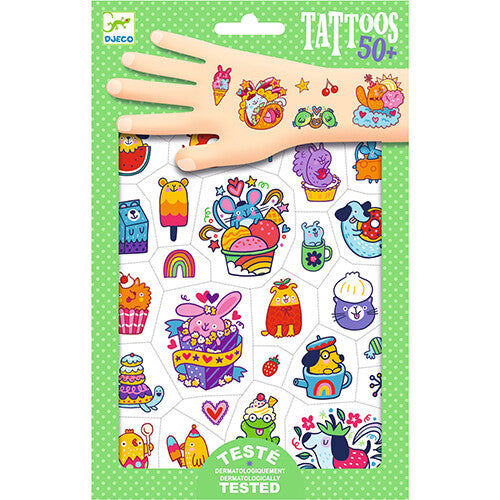 Djeco tattoos sweet mimi