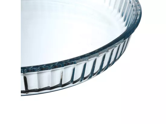 Plat en Verre Rond 