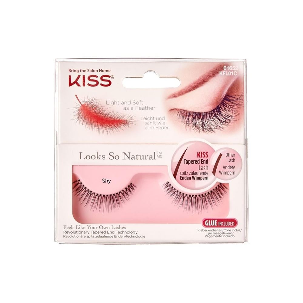 KISS Look So Natural Lashes Shy 1 Stk