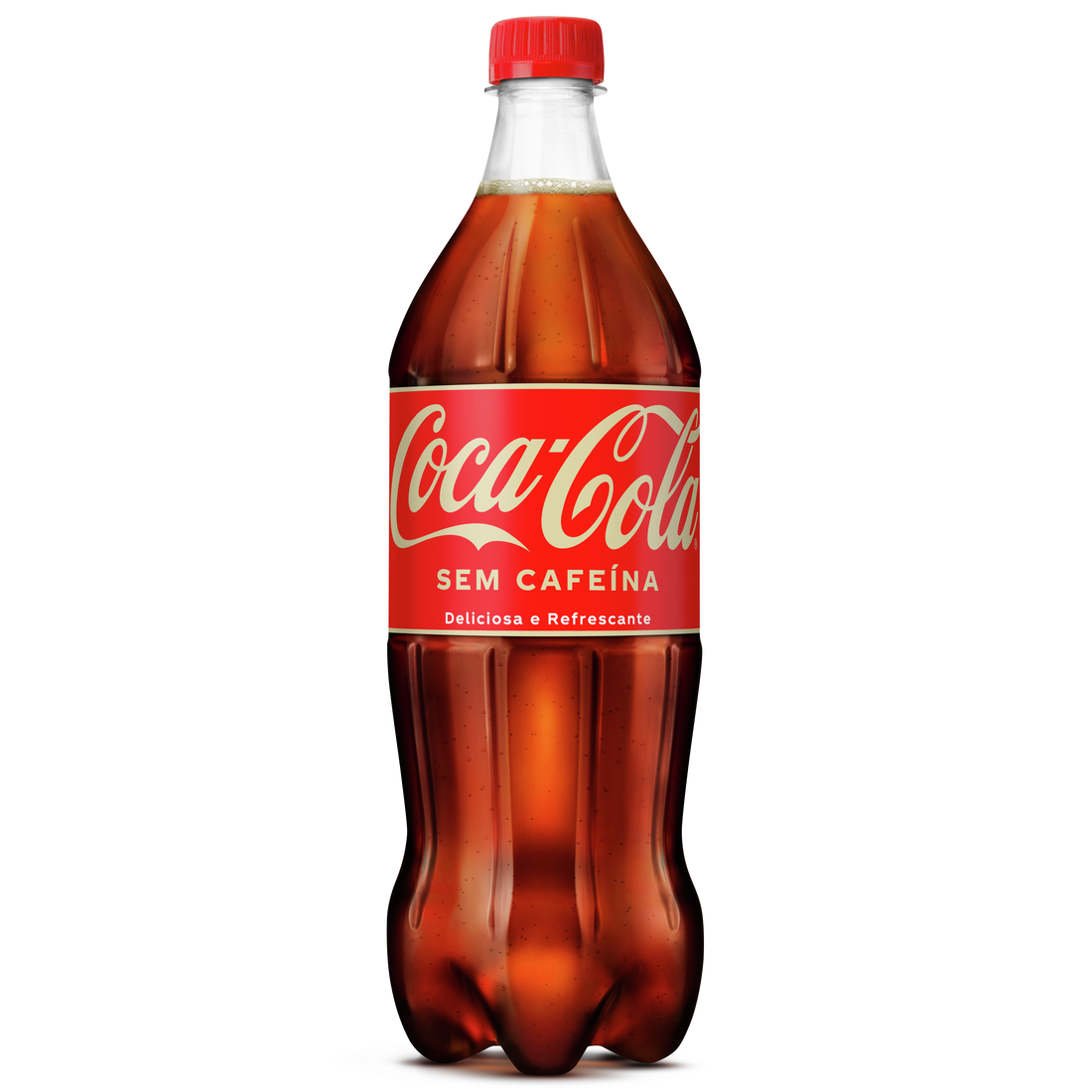 REFRIGERANTE COM GÁS COCA-COLA SEM CAFEÍNA 1L