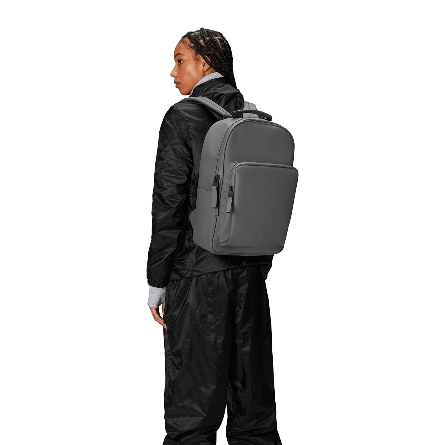 Rains Book Daypack Large W3 grey