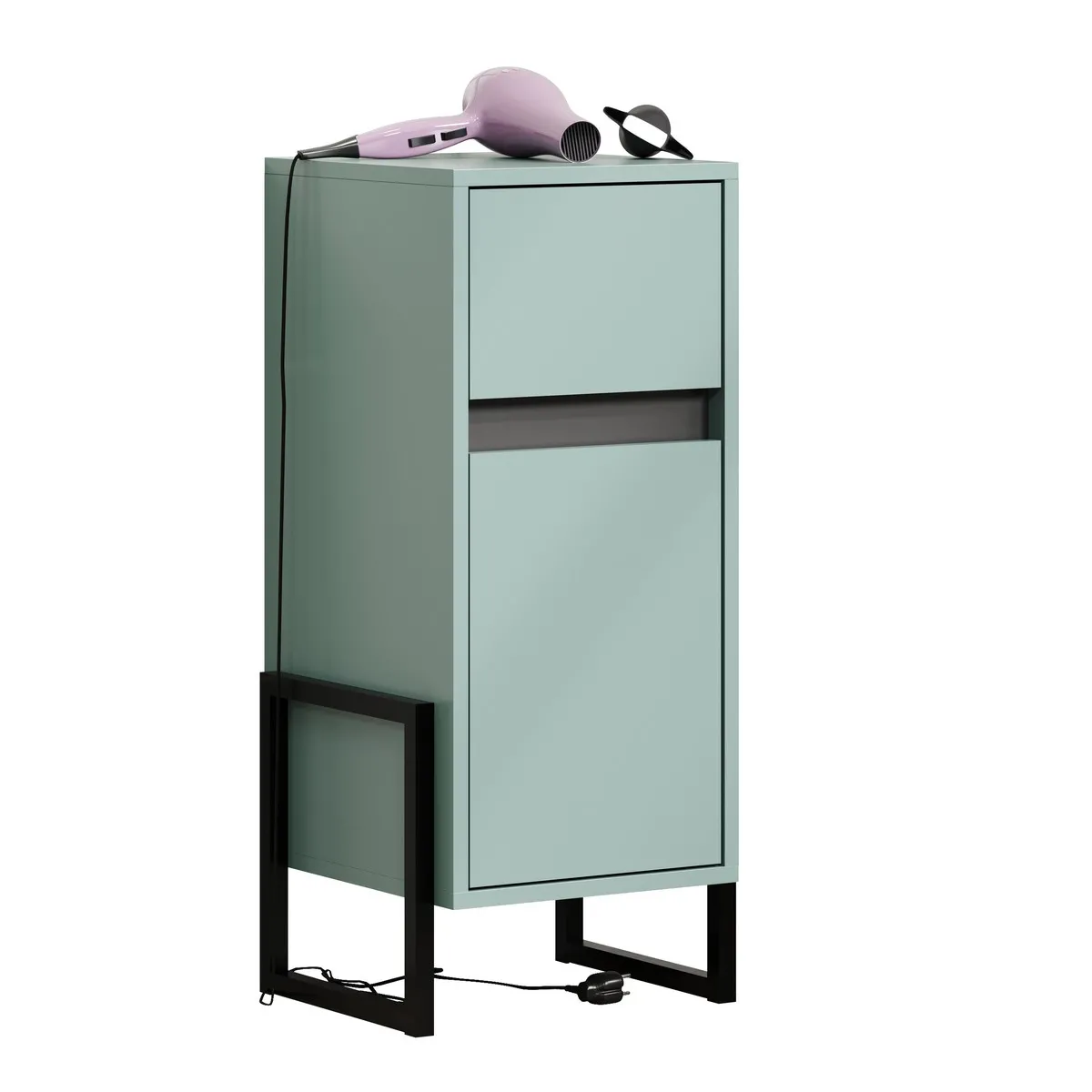 EPIKASA Meuble de salle de bain Matix bleu