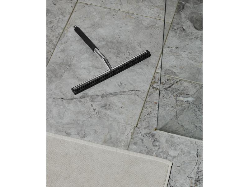 Blomus Duschabzieher Lavea inkl. Halterung Schwarz/Silber Fensterwischer