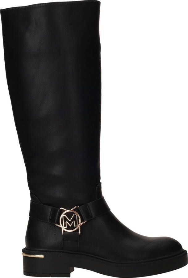 Mexx Zwarte enkellaarsjes voor vrouwen Black Dames