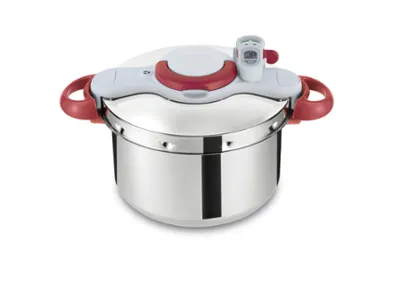 Tefal Clipsominut Perfetct 6L, 6 L, Rød, Rustfrit stål, 1 stk