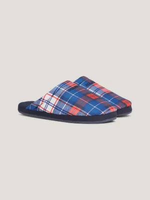 Pantufas xadrez forradas e quentinhas recicladas