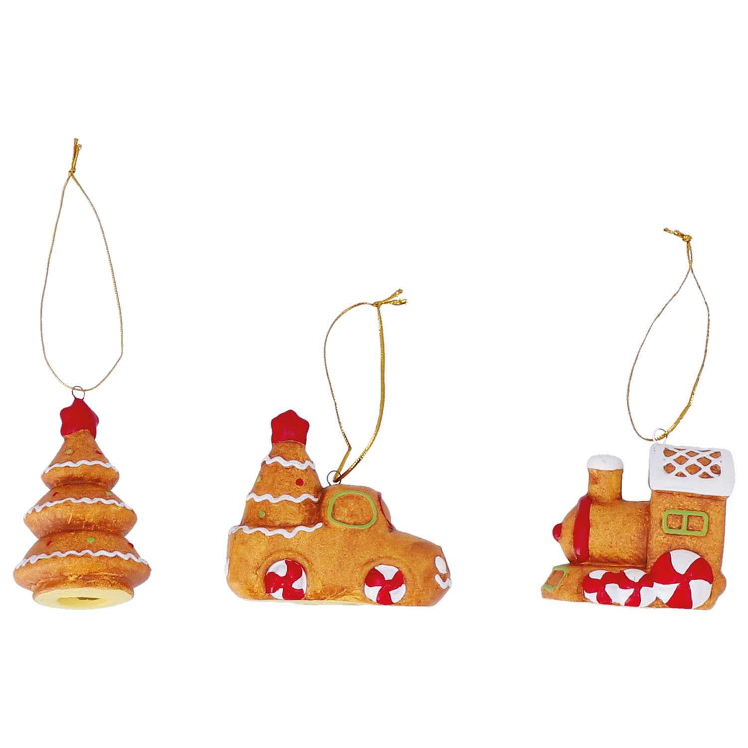 novooo Deko Hänger Lebkuchen  3f