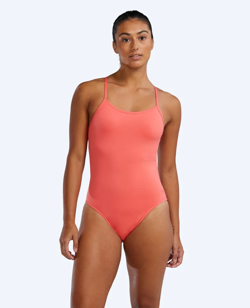 TYR badedragt til damer - Durafast Solid Cutoutfit - Lyserød