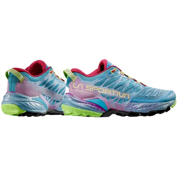 Chaussure trail LA SPORTIVA AKASHA II WOMAN TOPAZ/RED PLUM