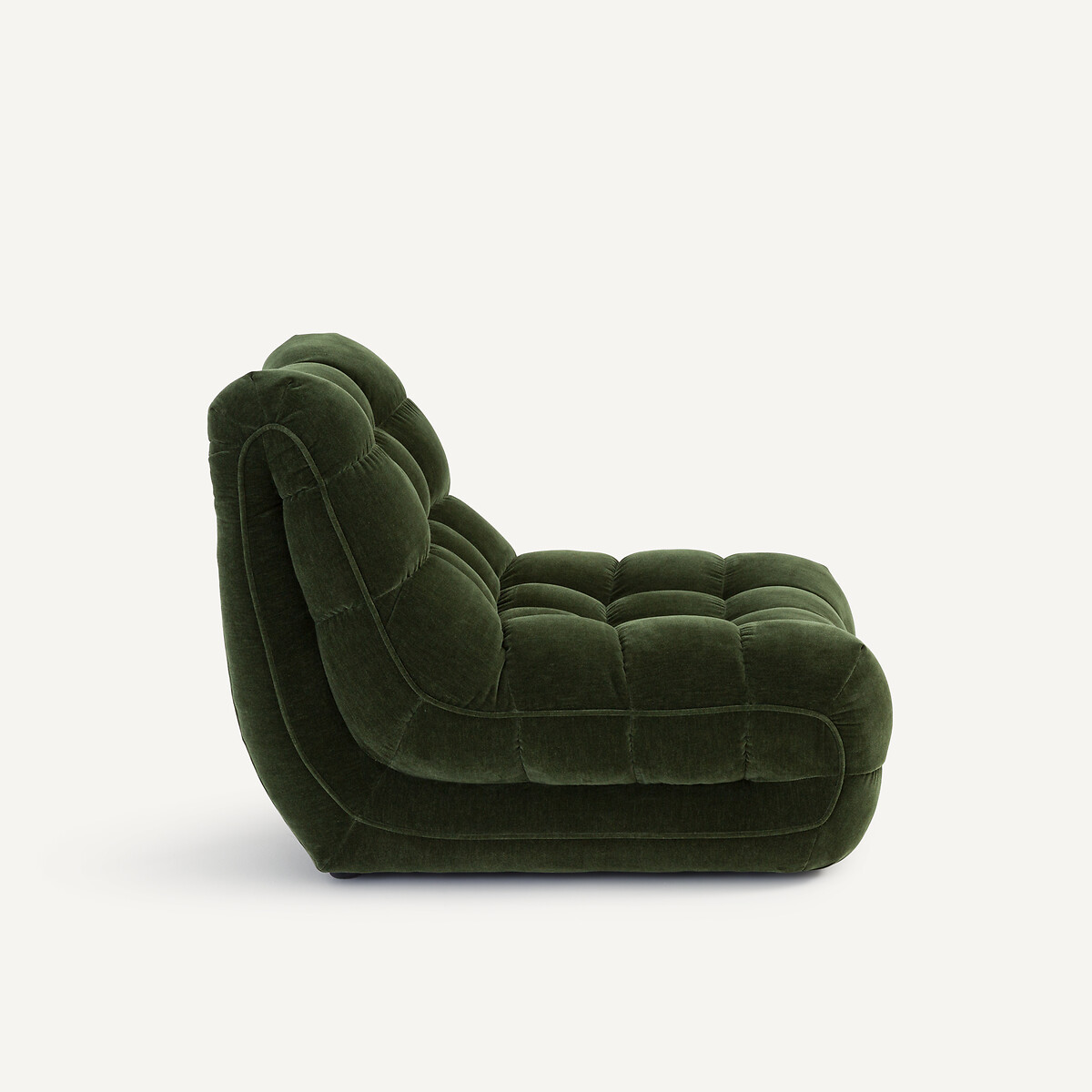 AM.PM<br>Poltrona estofada em veludo chenille, Jud