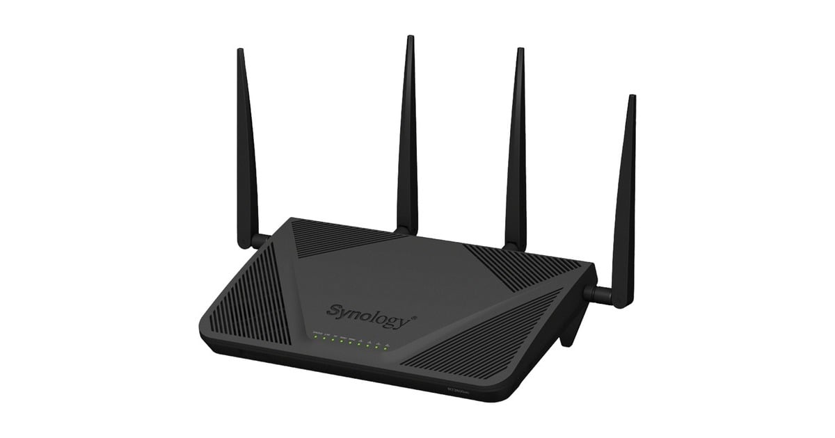 SynologyRT2600AC router  (Zwart, 2,4Ghz/ 5Ghz Dual-Band)