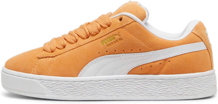 PUMA Suede XL Bruin Gebroken Wit Sneakers Unisex